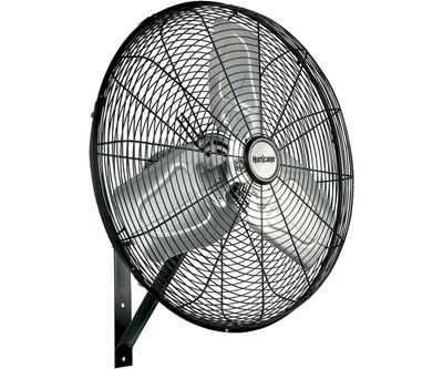 Hurricane Pro Metal Commercial Grade Wall Mount Fan Oscillating 3 speed 30 inch 7250 CFM