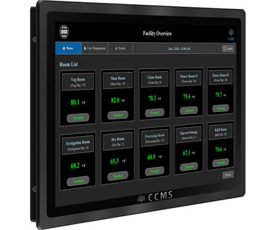 CCMS Cultivation Control/ Monitoring System Black CCMS Cultivation Control/ Monitoring System Black