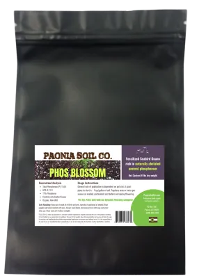 Paonia Soil Phos Blossom Fossilized Seabird Guano Organic Bloom Booster