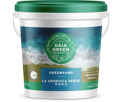 Gaia Green Greensand 1.25 kilogram 1/ each Gaia Green Greensand 1.25 kilogram 1/ each