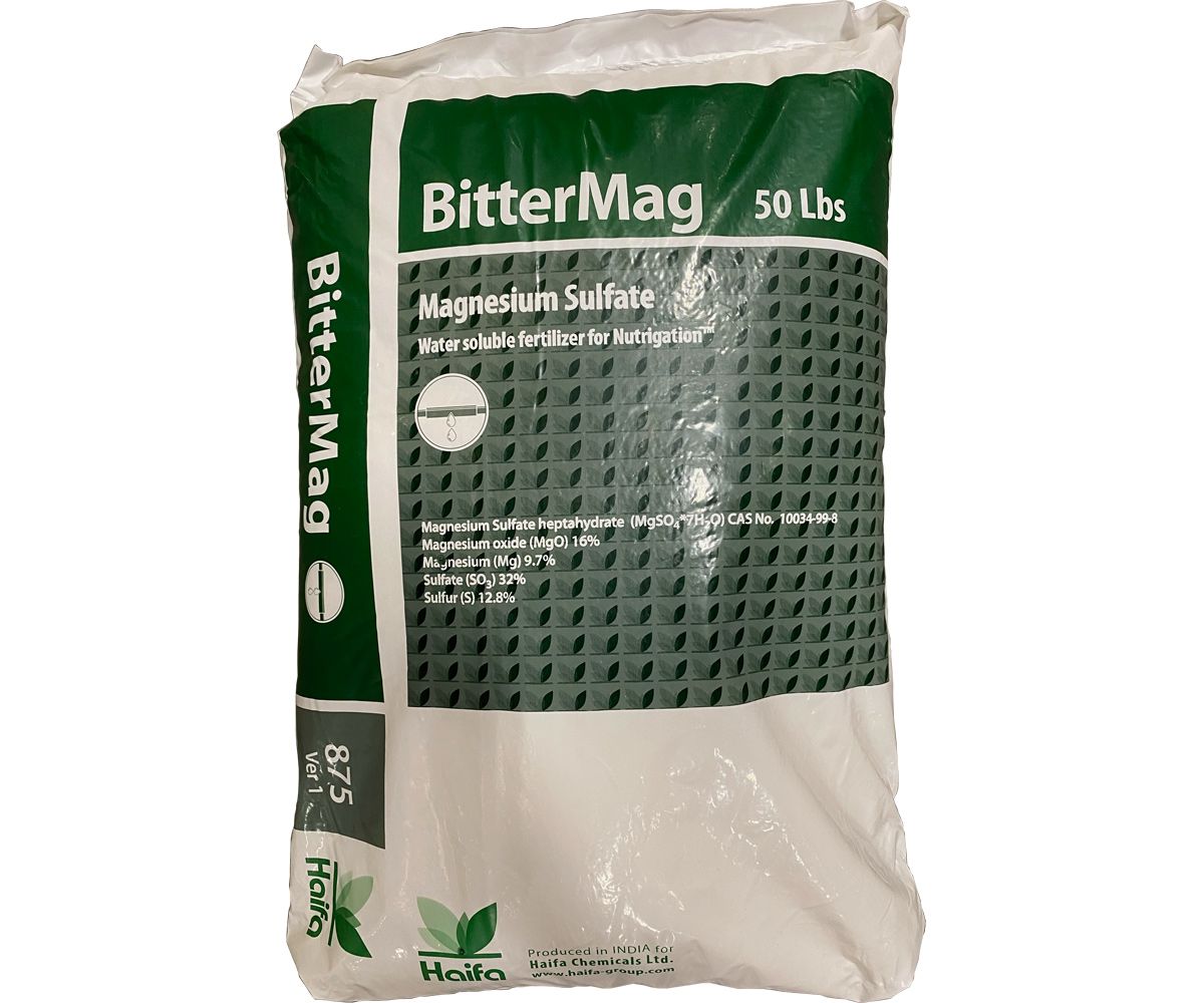 Age Old Nutrients Haifa BitterMag Magnesium Sulfate 50 pound