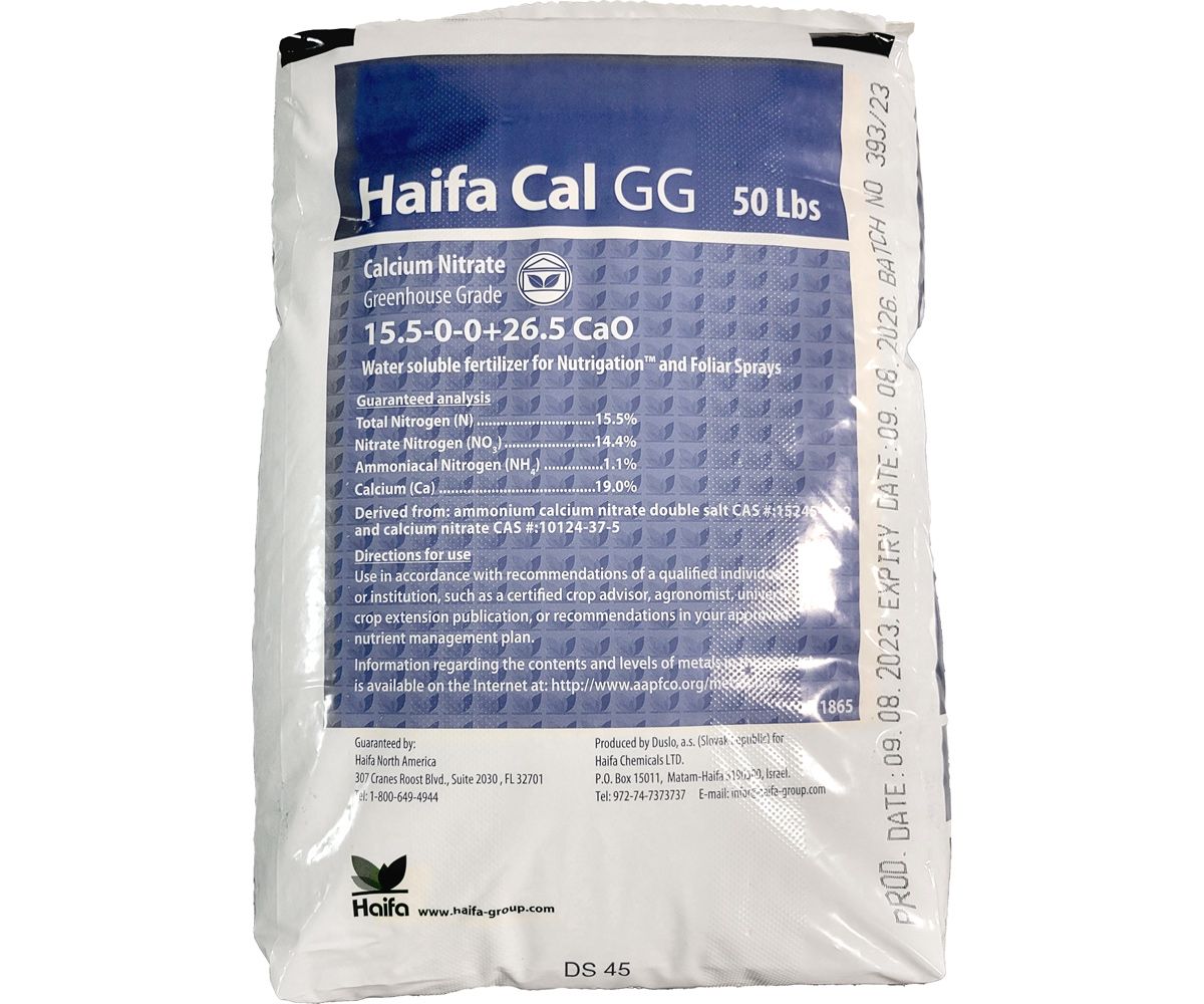 Age Old Nutrients Haifa Cal GG Calcium Nitrate 50 pound