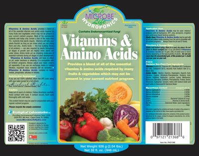 Microbe Life Vitamins &amp; Amino Acids with Endomycorrhizae 1 pint 500 milliliter 1/ each
