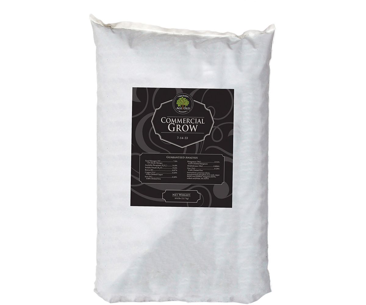 Age Old Nutrients Commercial Grow 50 pound bag