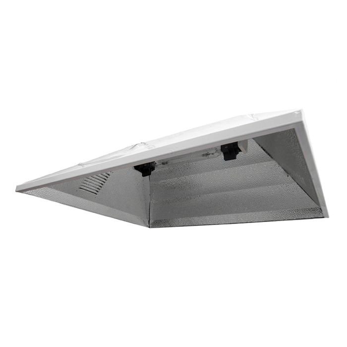 Grow1 HID HPS/MH Triple X2 Double Ended DE Reflector Open
