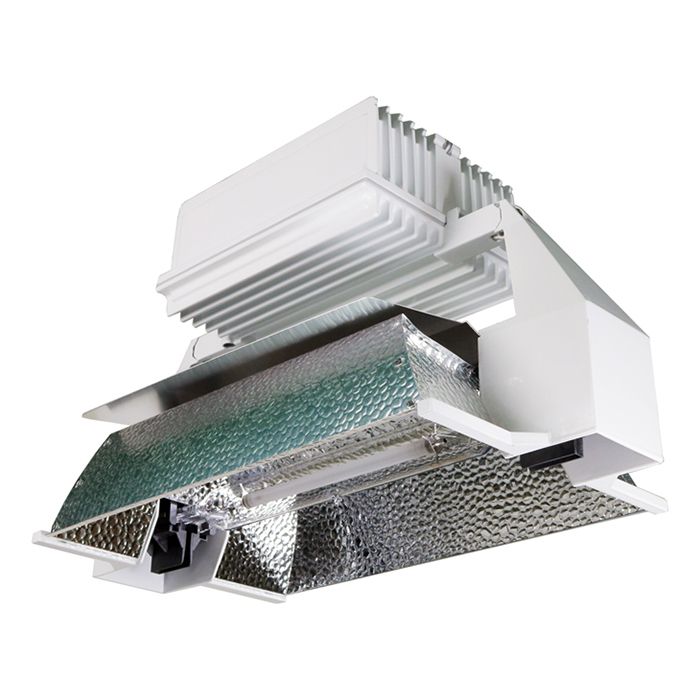 Agrolux Optimal HID Double Ended DE Grow Light with Reflector, Ballast, and Phillips Lamp 1000 watt 240-277 volt ALF1000