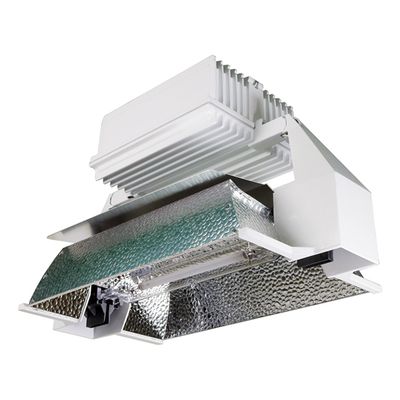 Agrolux Optimal HID Double Ended DE Grow Light with Reflector, Ballast, and Phillips Lamp 1000 watt 240-277 volt ALF1000