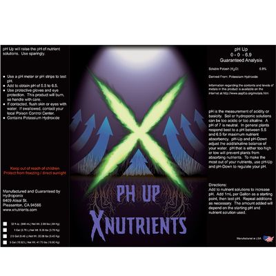 X Nutrients pH Up