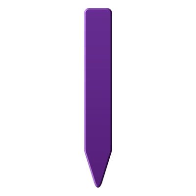 Grow1 Plant Stake Labels Purple 1000/ pack
