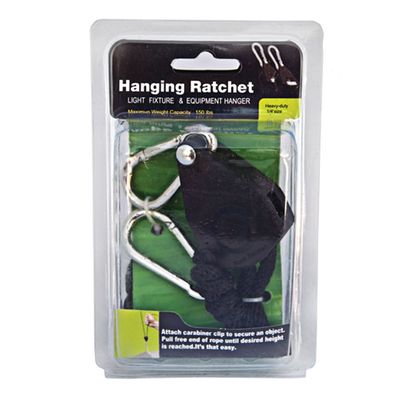 Rope Ratcheting Light Hangers
