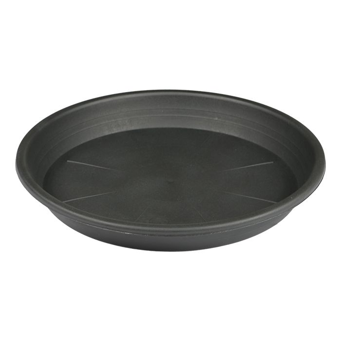 Grow1 Round Injection Saucer Black