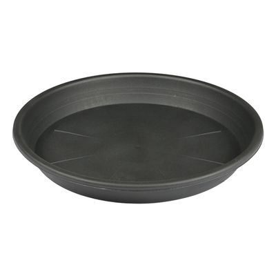 Grow1 Round Injection Saucer Black