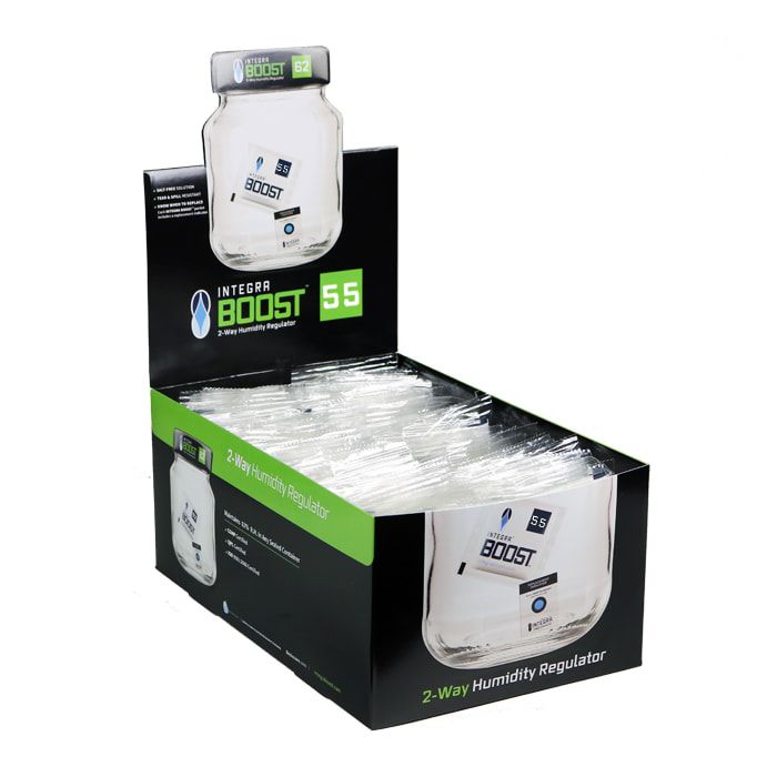Integra Boost 2-Way Humidity Control 55% Humidiccant/ Desiccant with Display 8 gram 144/ pack