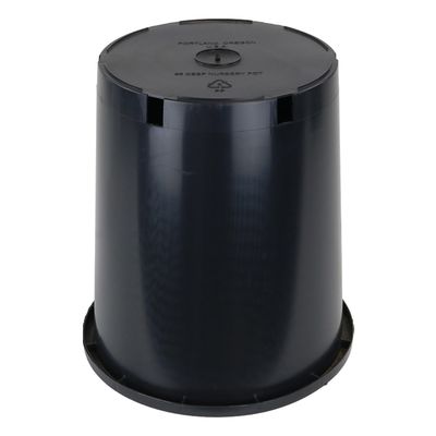 Grow1 Round Injection Nursrey Black Pot