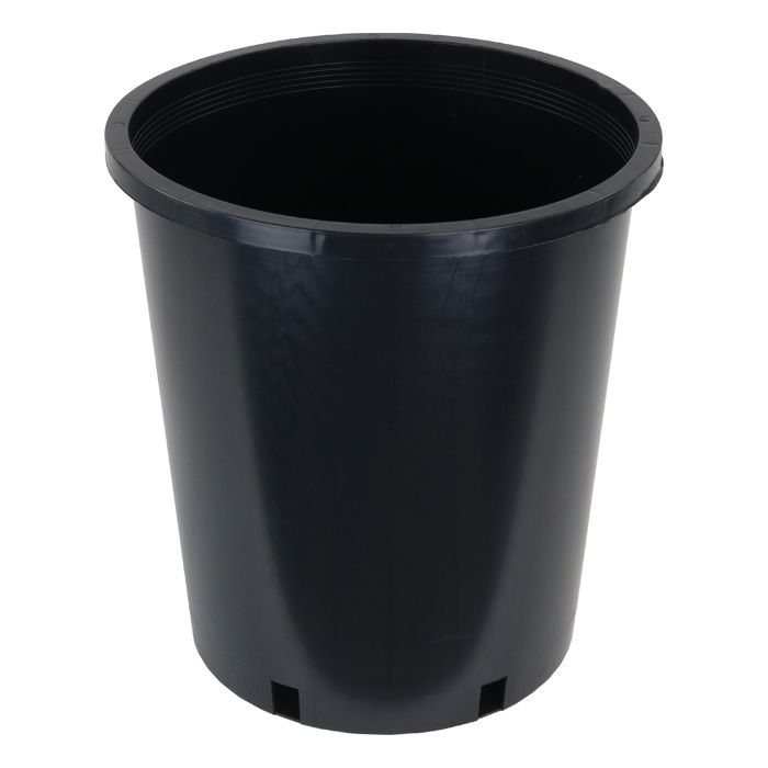 Grow1 Round Injection Nursrey Black Pot