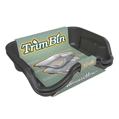 Harvest More Trim Bin Complete Set 19x15.5x6 inch with Top Bin, Interchangeable Stainless Steel Mesh Screen 150 micron, Static Brush, Collection Tray, &amp; Mirror