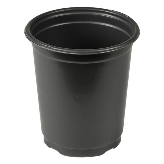 Grow1 Round Pot Black 1 quart 4.5x5.5 inch