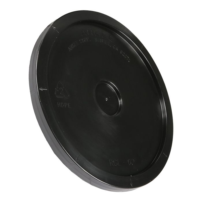 Grow1 Round Bucket Lid 2 gallon Black