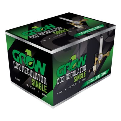 Independent CO2 Regulator Single
