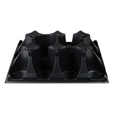 Grow1 Holder Tray for Round Black 1 quart Pots Pot 12x18 inch 12 site