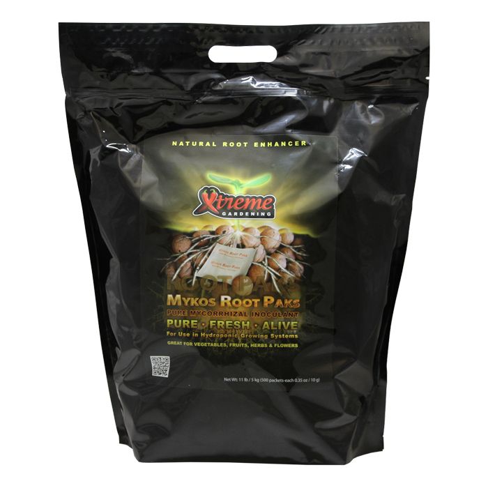 Xtreme Gardening Mykos Beneficial Fungus Mycorrhizal Inoculum Root Paks