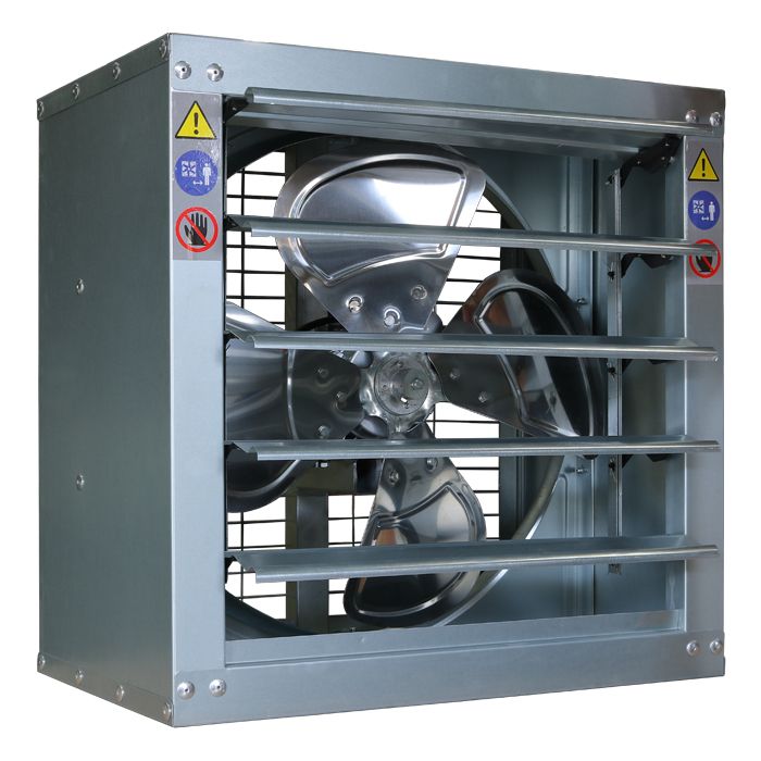 Grow1 Greenhouse Fan Belt Driven with Shutter