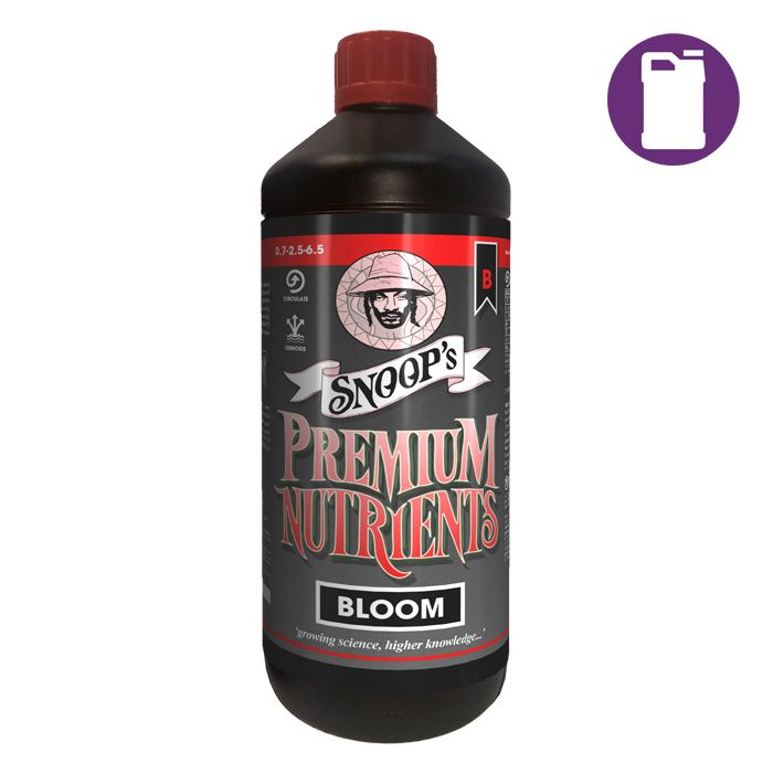 Snoop's Premium Nutrients Bloom B Hydro Recirculating 0.7-2.5-6.5
