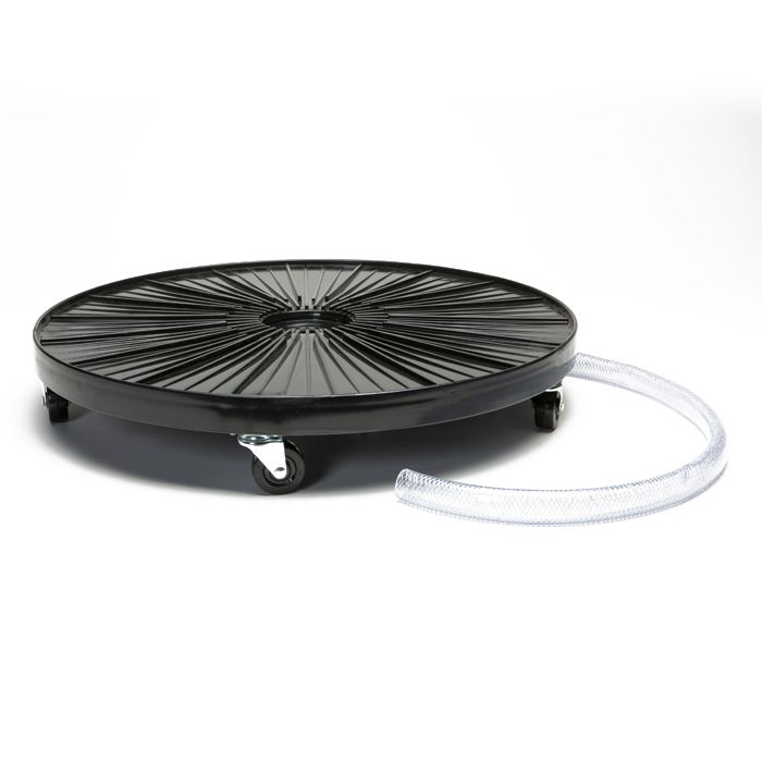 Biochem Grow Plant Dolly Hydro Black 24 inch 500 pound round no Hole 1/ each