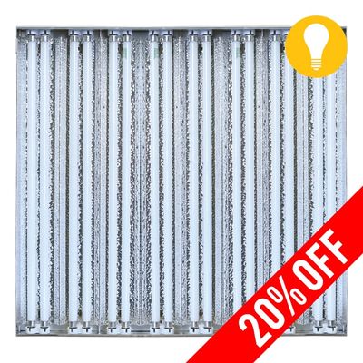 DoubleLux T5 High Output HO Fluorescent Grow Light Complete Fixture