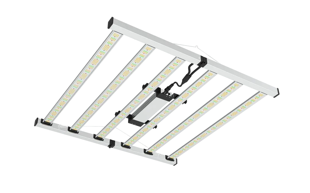 Mammoth Lighting LED Nova Veg Grow Light Fixture 720 watt 6 bar 120 &amp; 240 volt plugs included 44x44x3 inch 1/ each