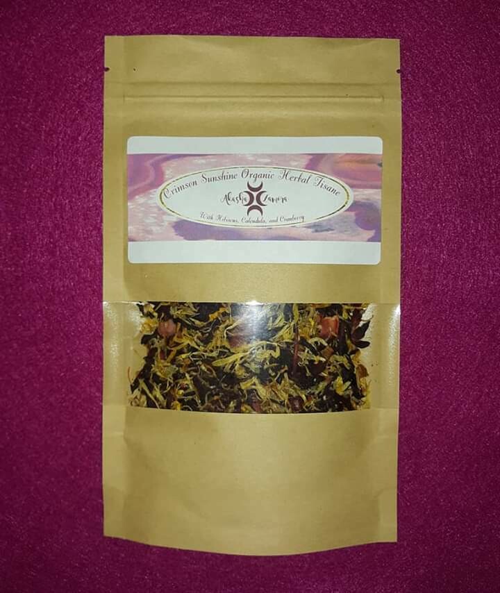 Crimson Twilight Organic Herbal Tisane Tea