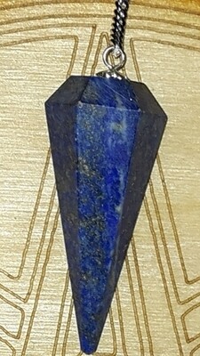Lapis Lazuli Pendulum w/ Chain