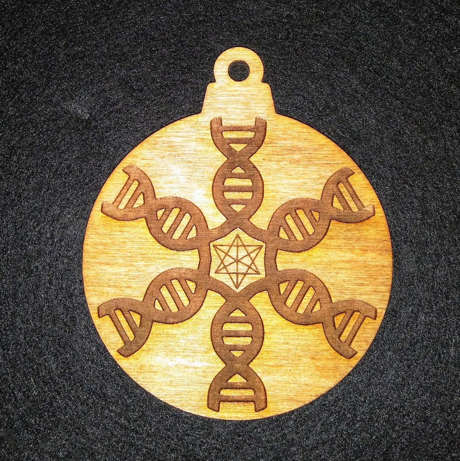 DNA Merkaba Ornament