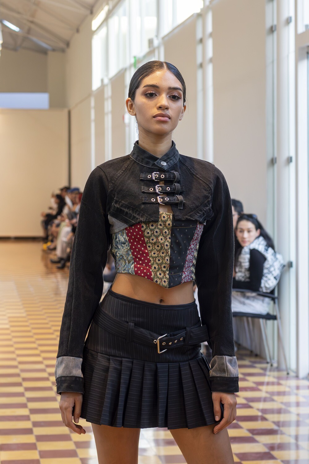 The Ultra Cropped Moto Jacket (custom made)