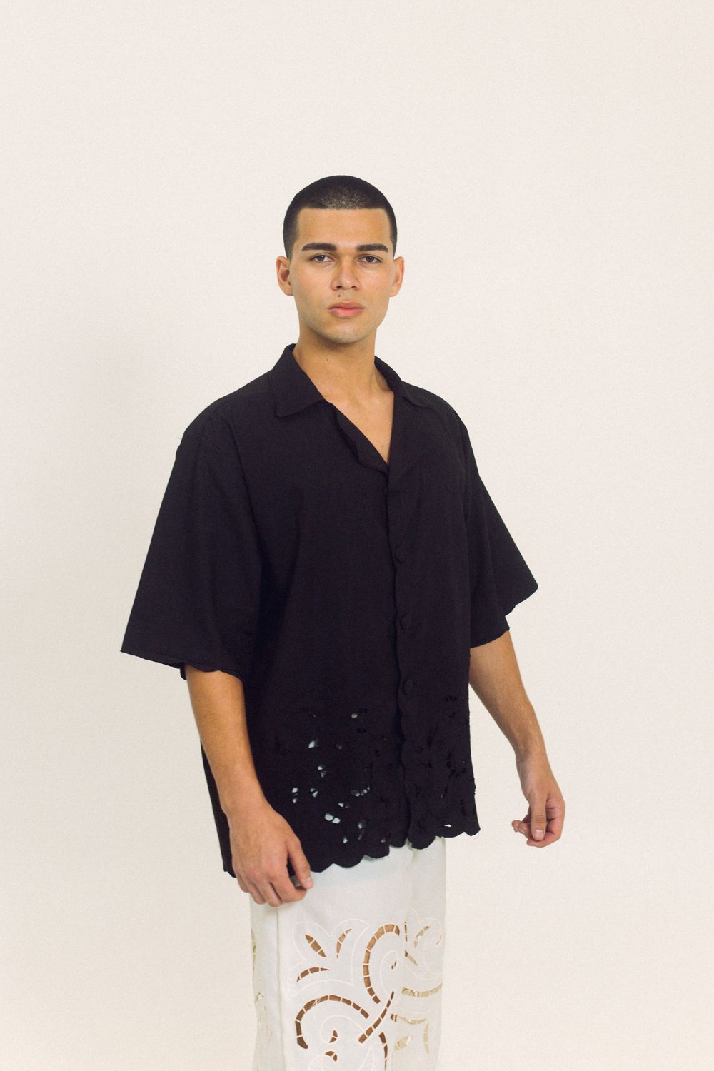 The Black Cabana Shirt (L)