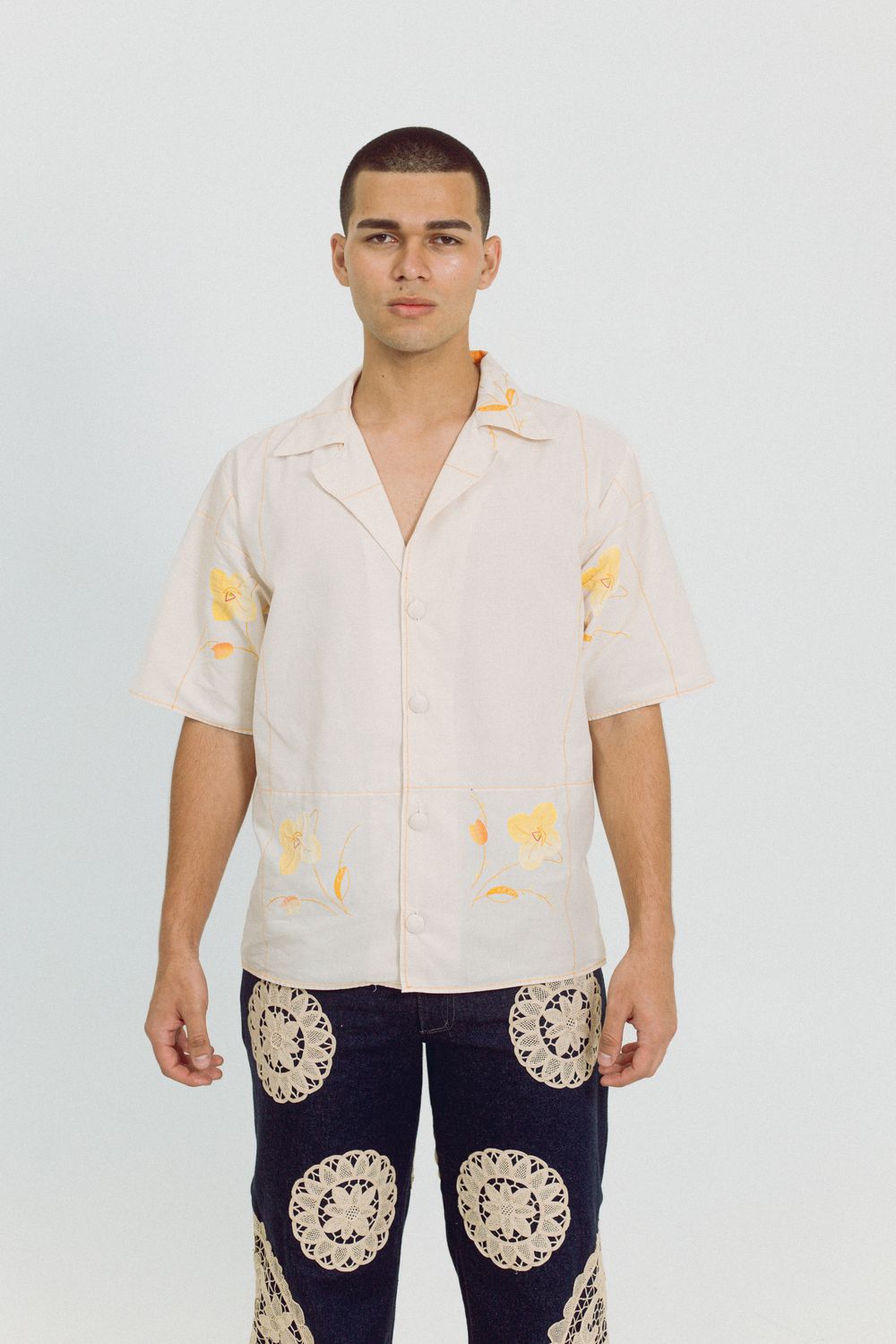 The  Naranja Cabana Shirt (M)