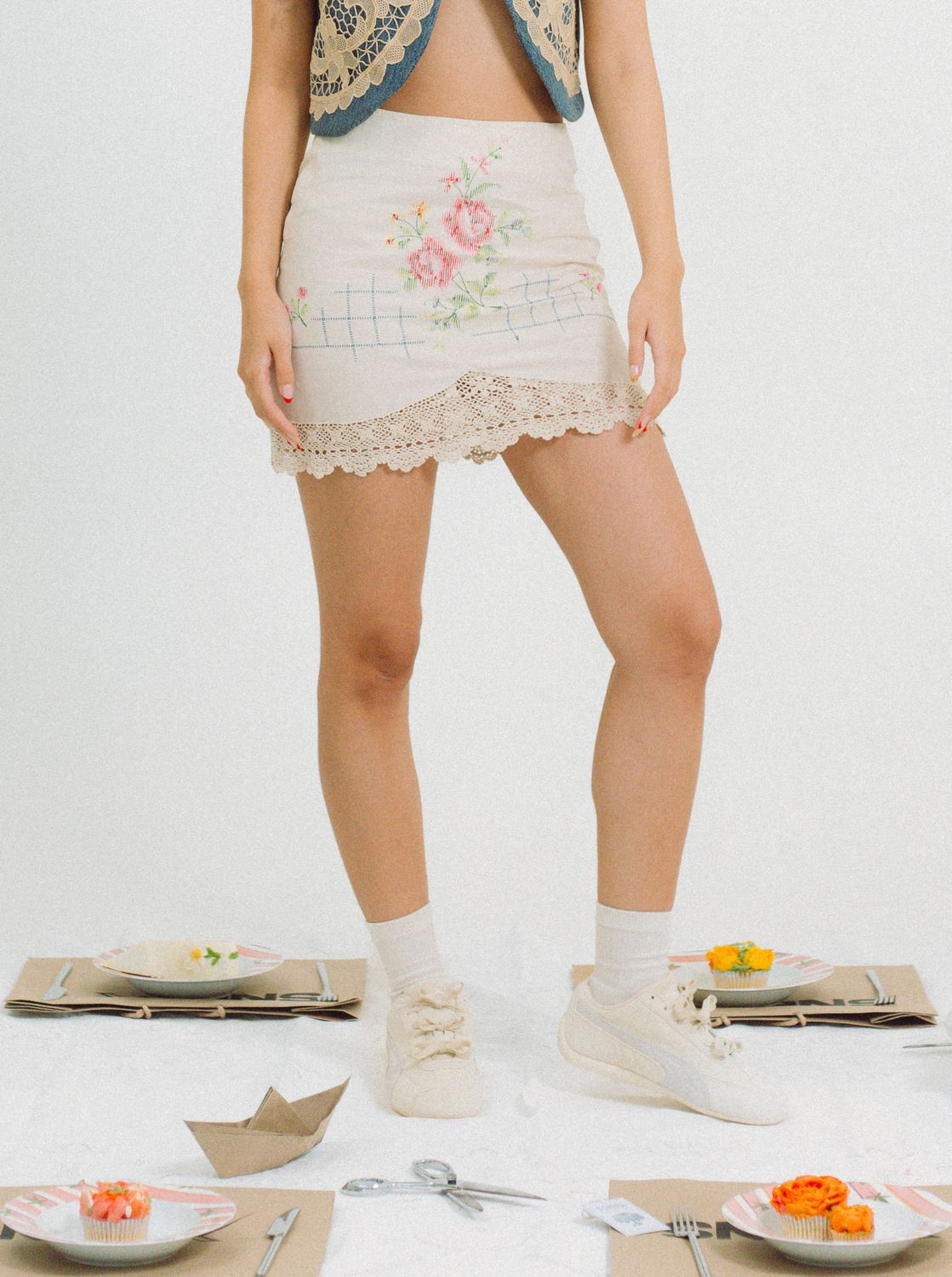 The Floresita Mini Skirt