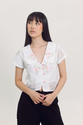 The Tropical Rose Top (S)
