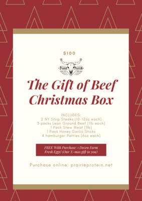 THE GIFT OF BEEF (With FREE Farm Fresh Eggs)