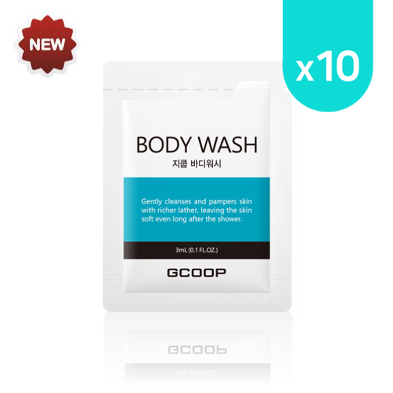 GCOOP Body Wash 3mL Mini Pouch