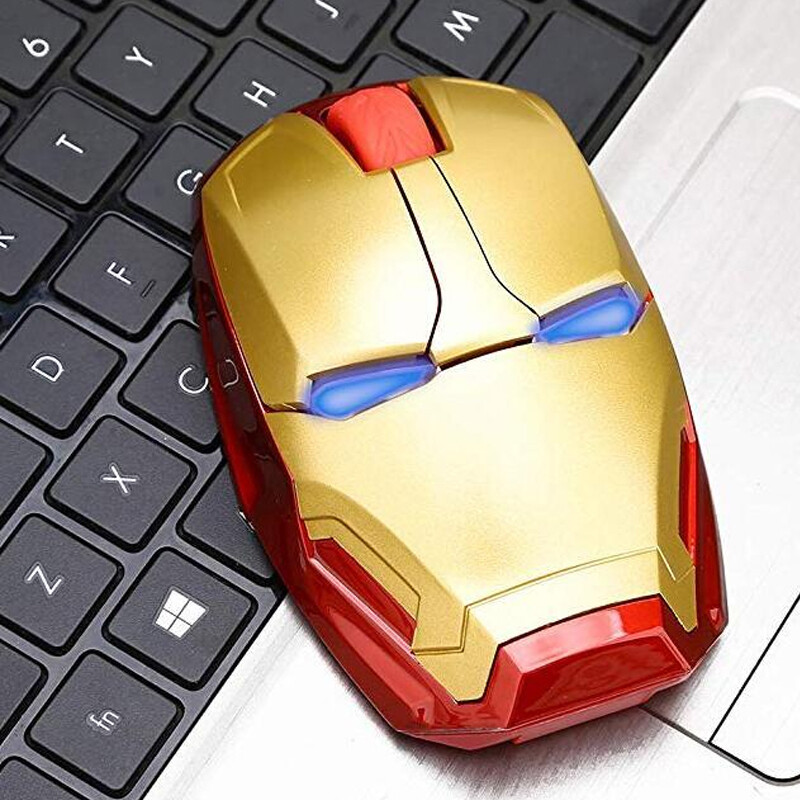 Mouse Inalámbrico de Iron Man