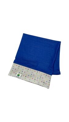 Multifunktional scarf FLAG blue-unique