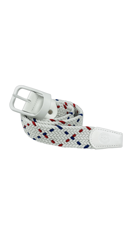 Stretch Belt PUNCH white