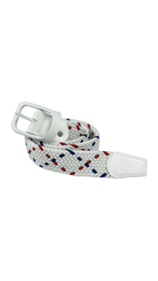 Stretch Belt PUNCH white