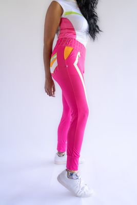 Pant GREEN pink