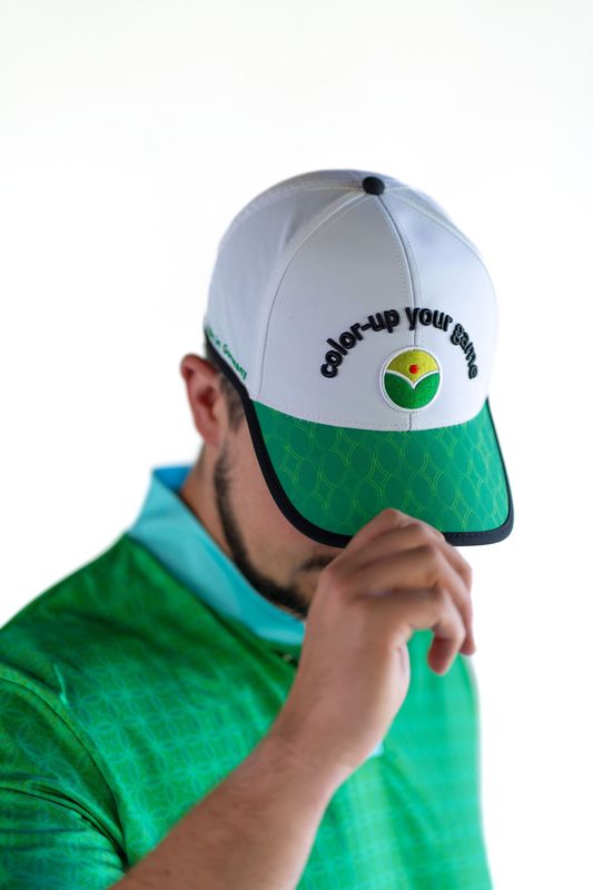 Cap FORE! white-green
