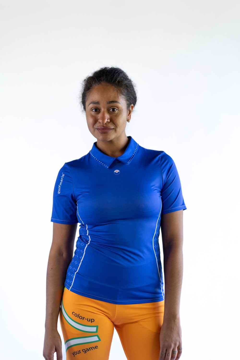 Polo PAR blau