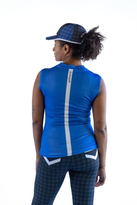 Light Weight Slipover/Top FAIRWAY blue