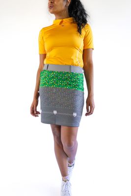 Skirt PUTT green dots