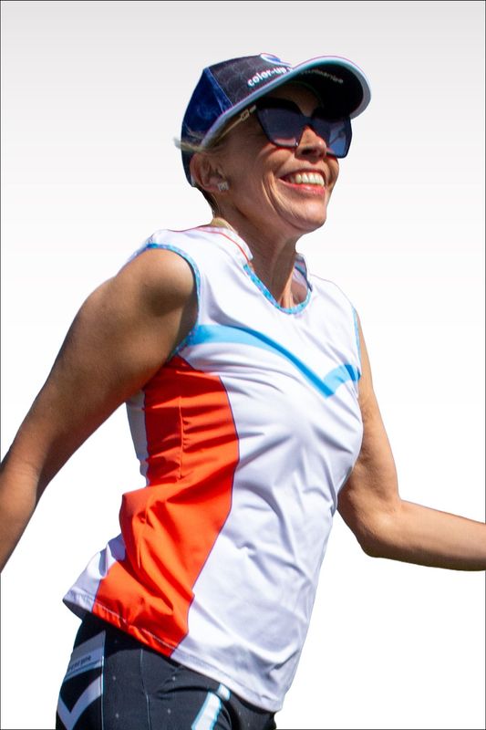 Polo BIRDIE white-red